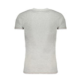 Aeronautica Militare Brown Cotton Men T-Shirt